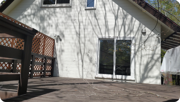 サンルーム施工のBefore